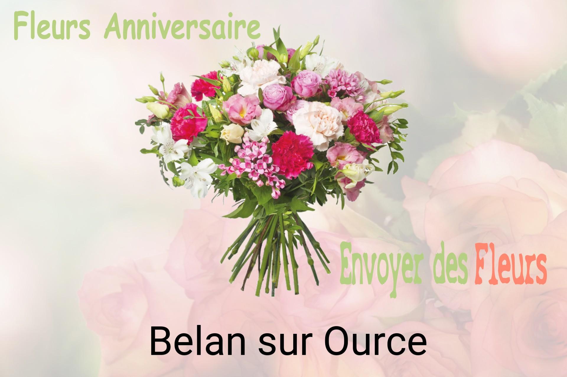 Bouquet de fleurs d’anniversaire livré à Belan-sur-Ource